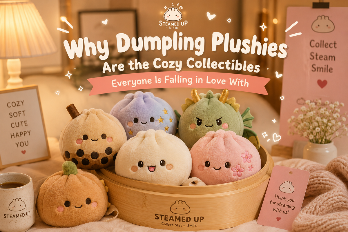 Why Dumpling Plushies Are the Cozy Collectibles Everyone Is Falling in Love With